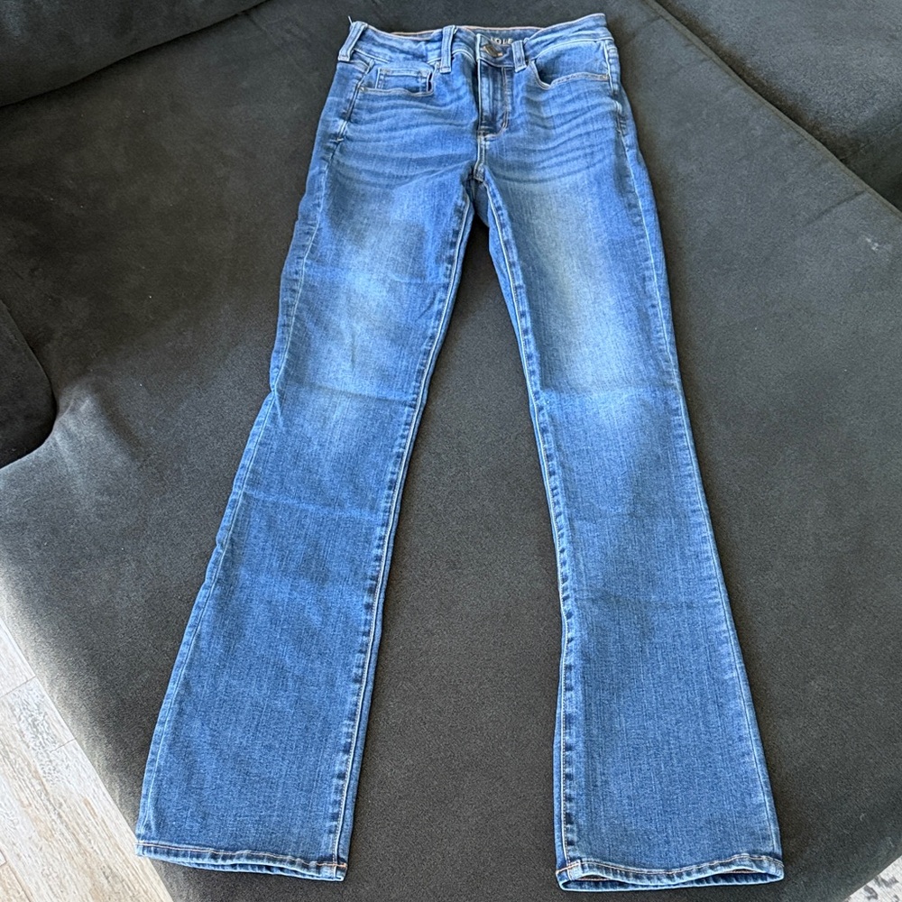 American Eagle Outfitters Blue Flare Jeans